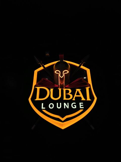 Logo Dubai Lounge lumineux